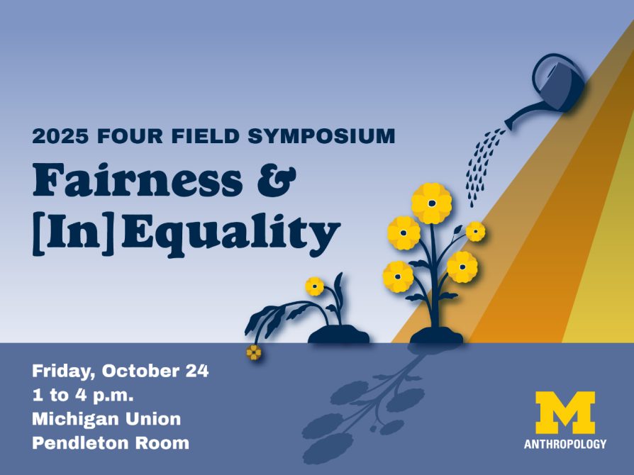 Flyer for the 4 Field Symposium