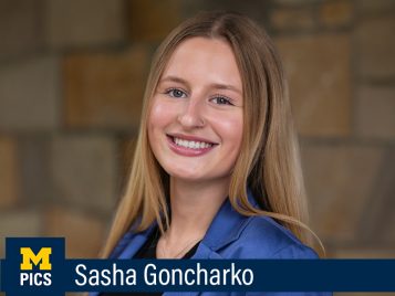 Sasha Goncharko, Bachelor of Arts, International Studies
