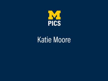 Katie Moore, Bachelor of Arts, International Studies