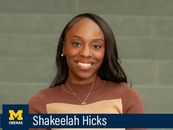 Shakeelah Hicks, Master of Arts in International and Regional Studies, Middle Eastern and North African Studies Specialization