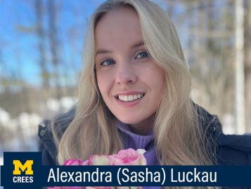 Alexandra (Sasha) Luckau, Master of Arts in International and Regional Studies, Russian, East European, and Eurasian Studies Specialization