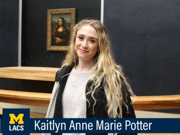 Kaitlyn Anne Marie Potter, Graduate Certificate, Latin American and Caribbean Studies