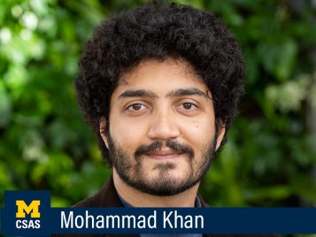 Mohammad Azeem Khan, Master of Arts in International and Regional Studies, South Asian Studies Specialization