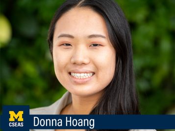 Donna Hoang, Master of Arts in International and Regional Studies, Southeast Asian Studies Specialization