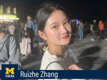 Ruizhe Zhang, Master of Arts in International and Regional Studies, Southeast Asian Studies Specialization