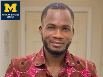 Daniel Iddrisu, Master of Arts in International and Regional Studies, African Studies Specialization