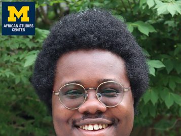 Alfred Anozi Momodu, Master of Arts in International and Regional Studies, African Studies Specialization