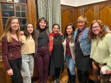 Sophia Eakins, Emma Santelmann, Anna Whitney, Marlyse Baptista, Cecilia Solís-Barroso, Promise McEntire, L. R. 'Nik' Nikolai