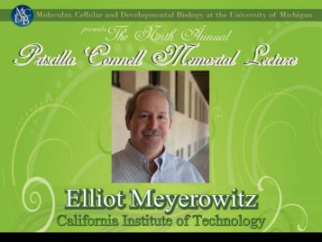 2012 Connell Lecture Poster