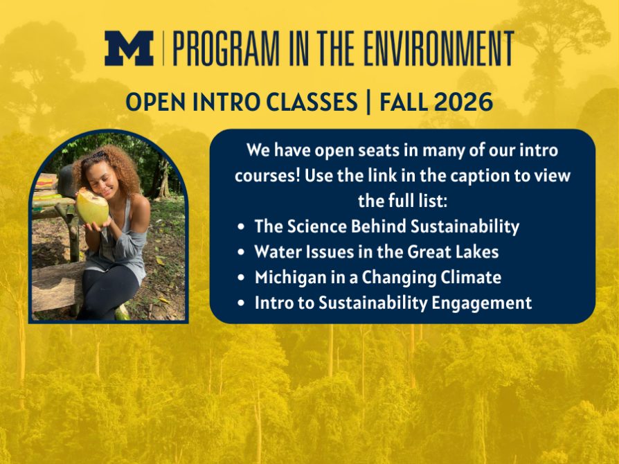Fall 2026 Intro Classes 