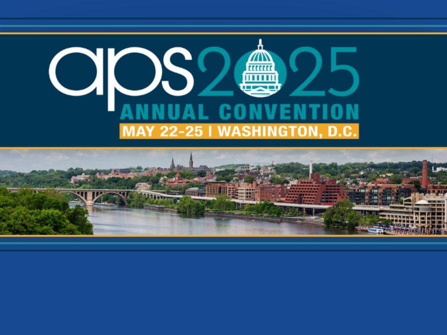 U-M Psychology at the 2025 APS Annual Convention 