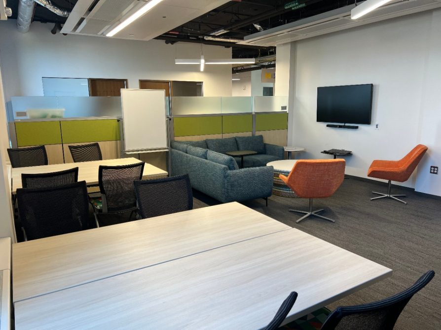 Come study or work in QMSS's new space! 