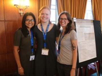 Students Presenting Posters