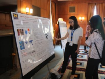 Students Presenting Posters
