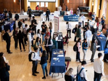 Students during 2023 Career Fair