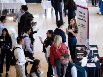 Students during 2023 Career Fair