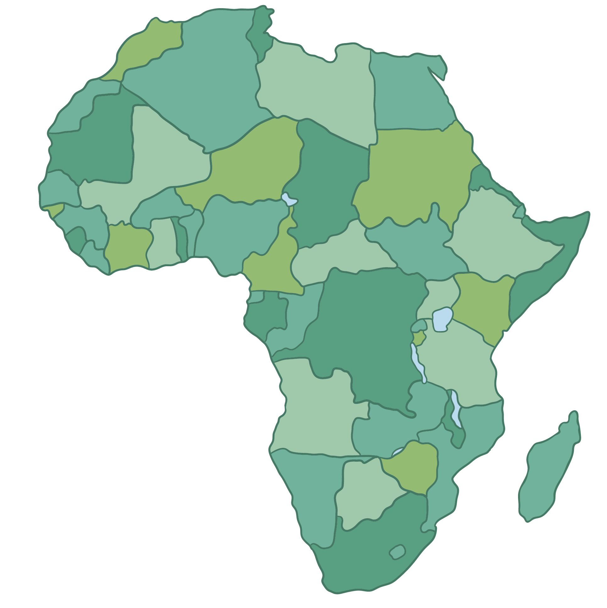 Map of Africa