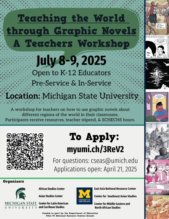 Flyer for the teacher workshop