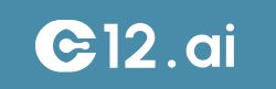 C12.ai logo in teal