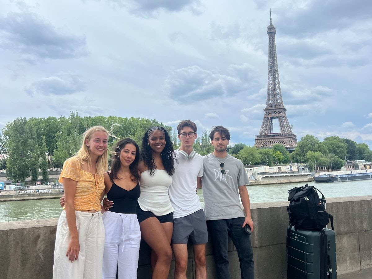 Group of PICS students in Paris.