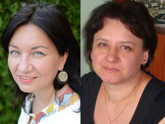 Hanna and Halyna