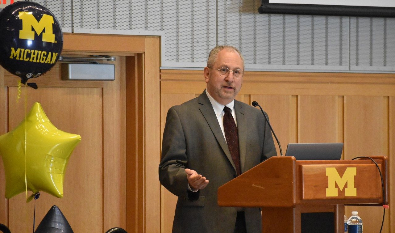 Photo of  Martin Friedman at the 2024  American Culture Graduation ceremony