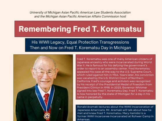 Fred Korematsu Poster - 2