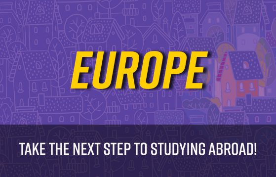 Europe: Take the next step to studying abroad!