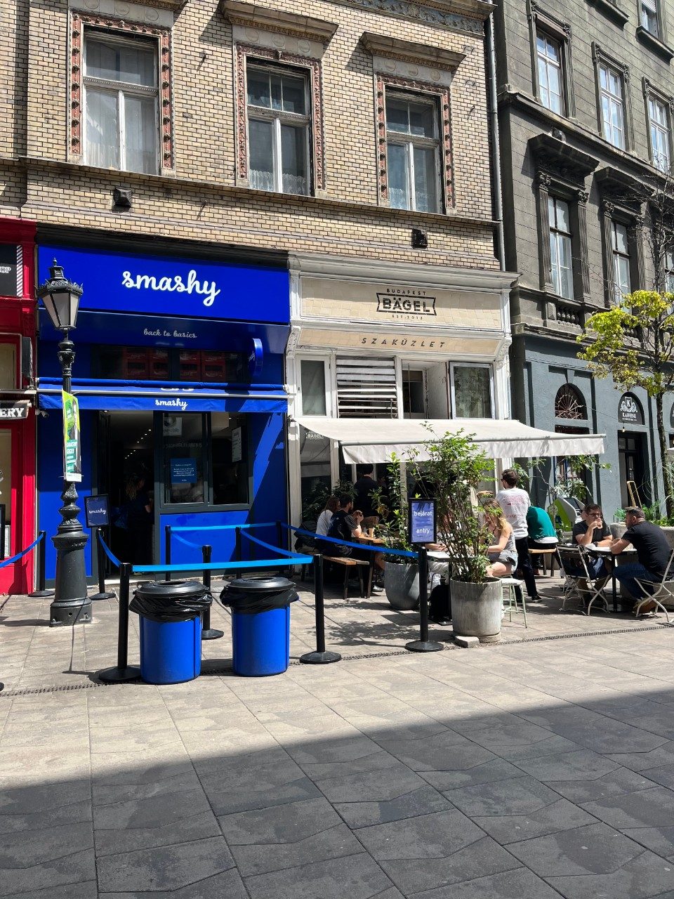 Bagel shop in Budapest, Hungary.