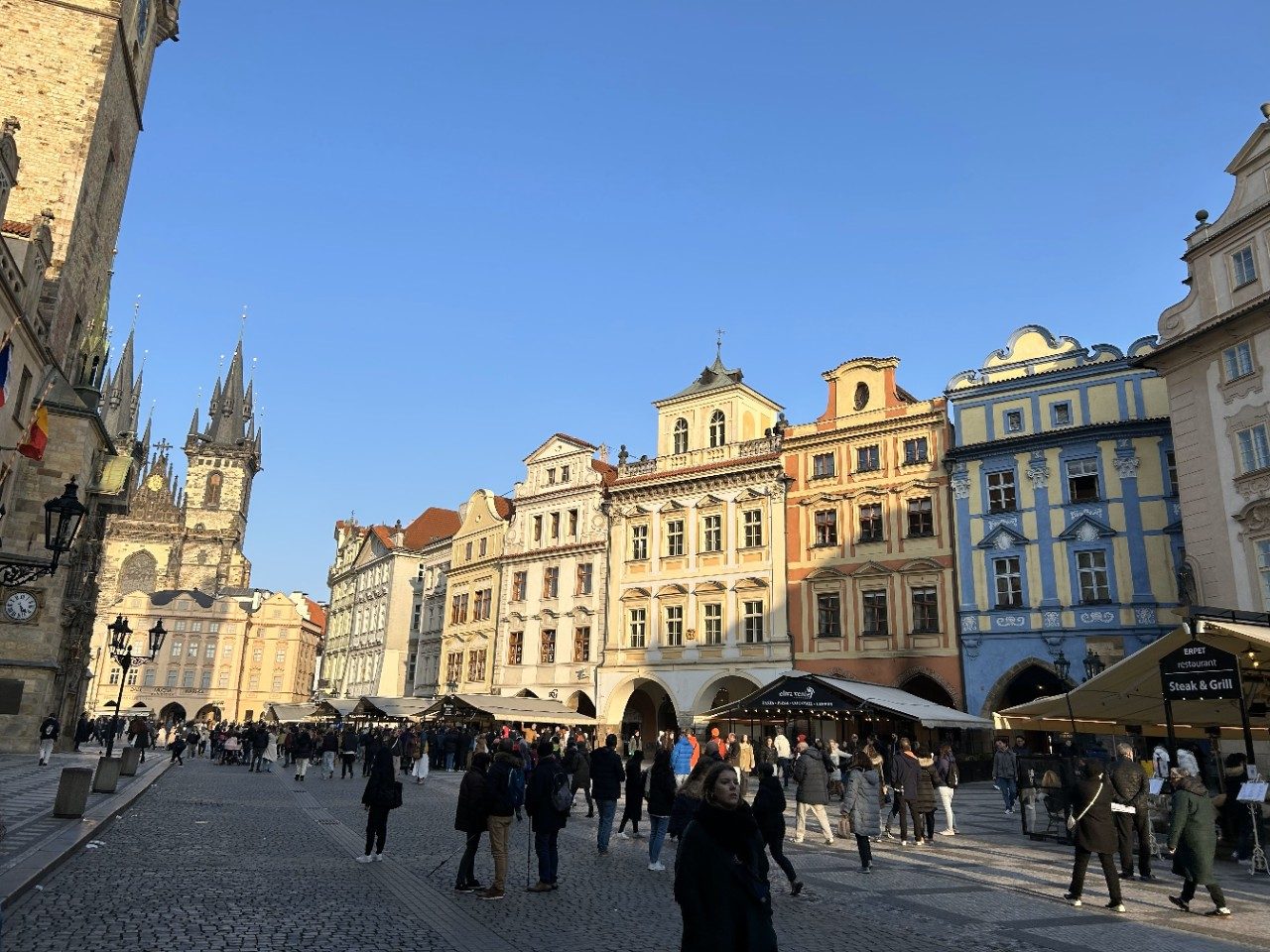 Prague Old Town Square in the core of Prague.