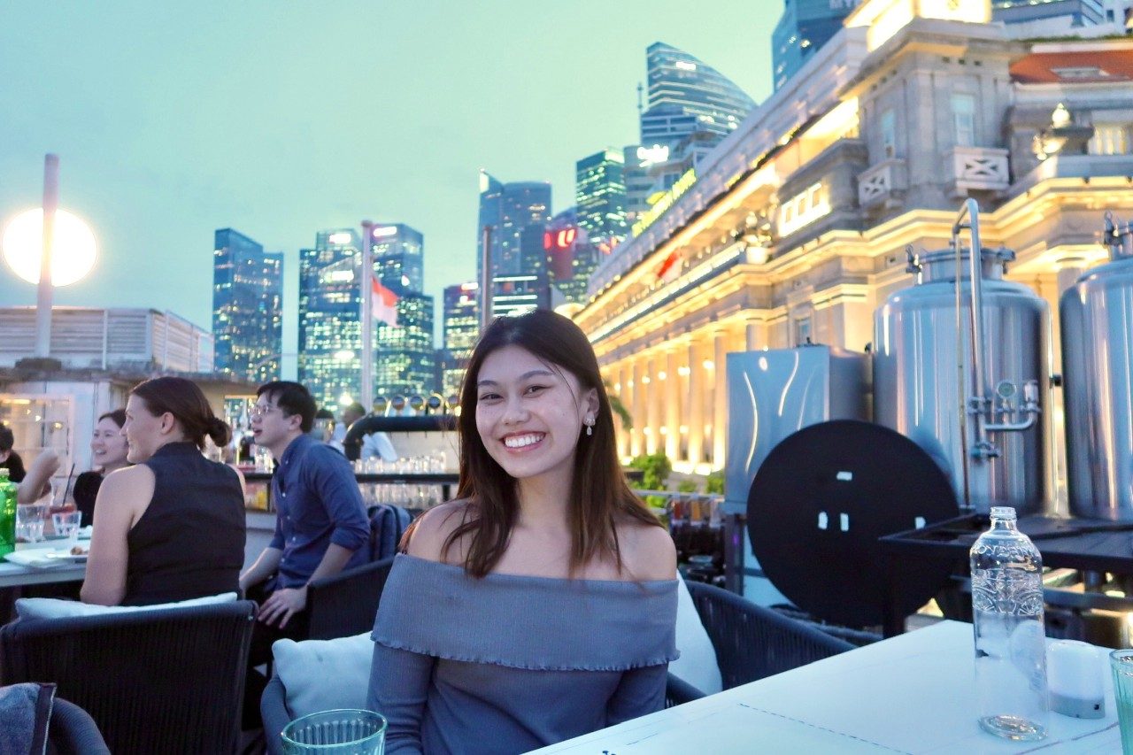 Melissa Wang studied abroad at the National University of Singapore.