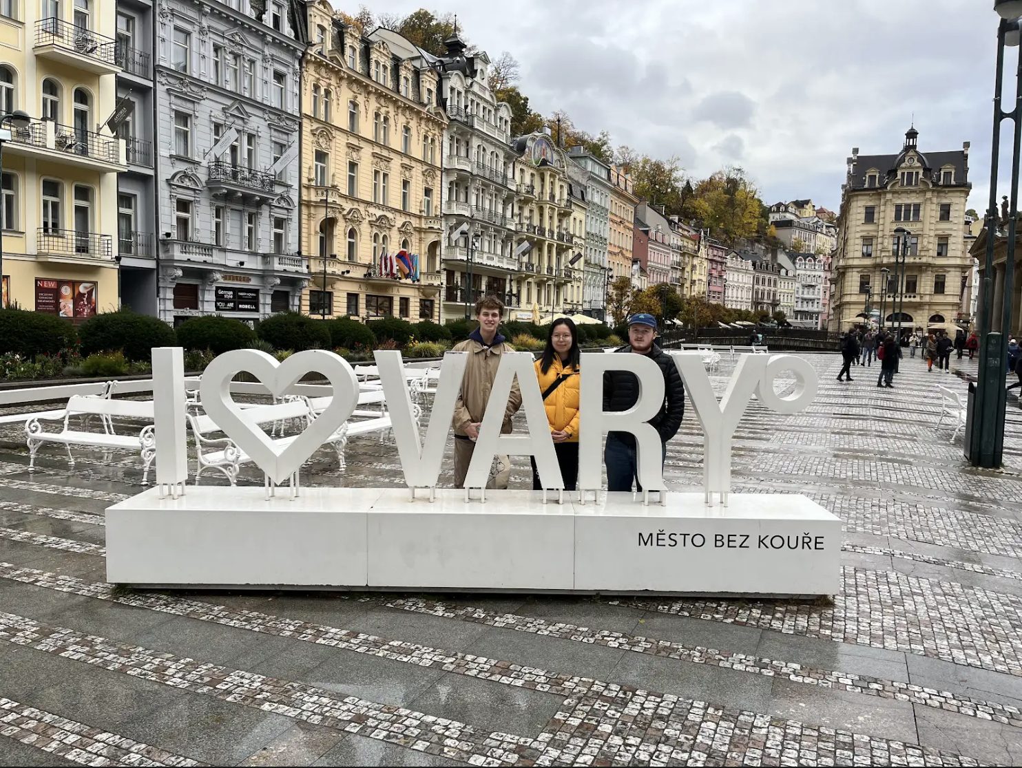 Day trip to Karlovy Vary, a small town in the Czech Republic.