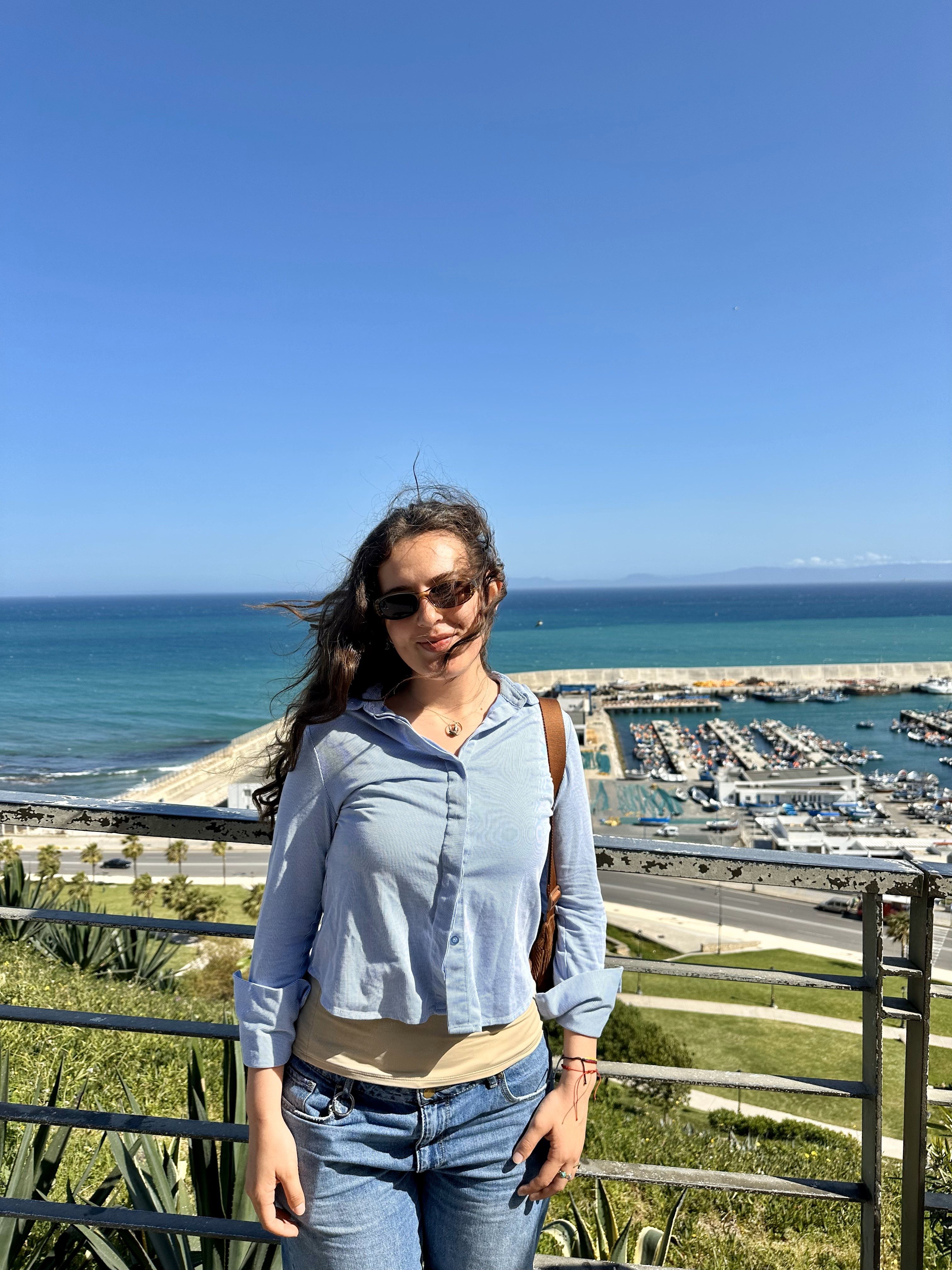 Natalia Dussán in Morocco on an IES Abroad excursion