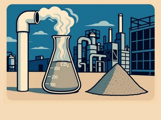 McCrory Lab: Carbon capture method mines cement ingredients from the air