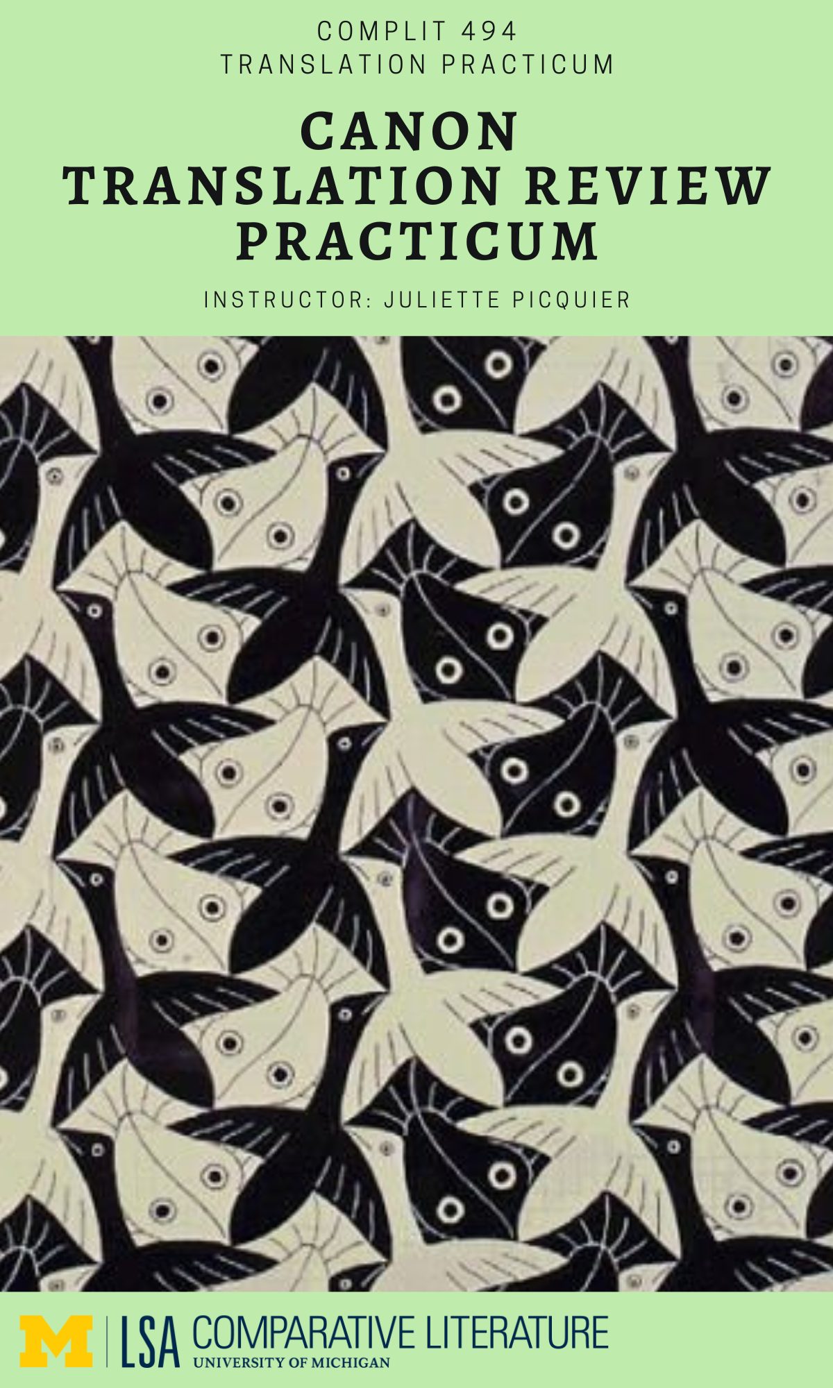 494: Canon Translation Review Practicum
