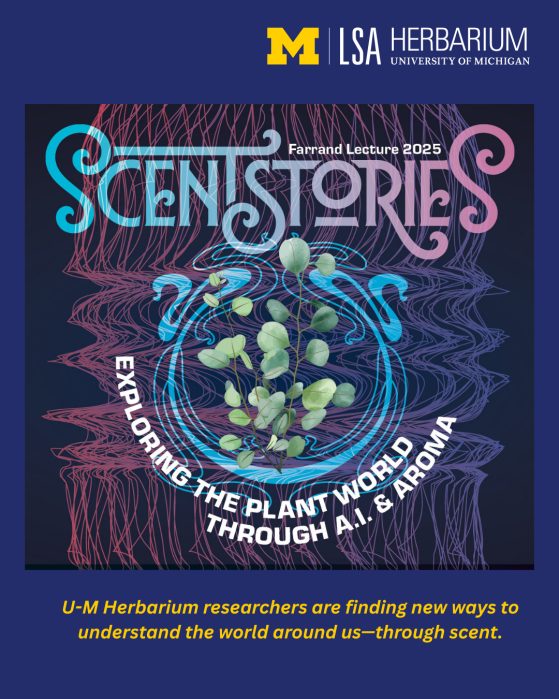 Poster for ScentStories event