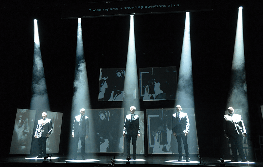 The Central Park Five, an opera with music by Anthony Davis and libretto by Richard Wesley, debuted in 2019. (Keith Ian Polakoff / Long Beach Opera)