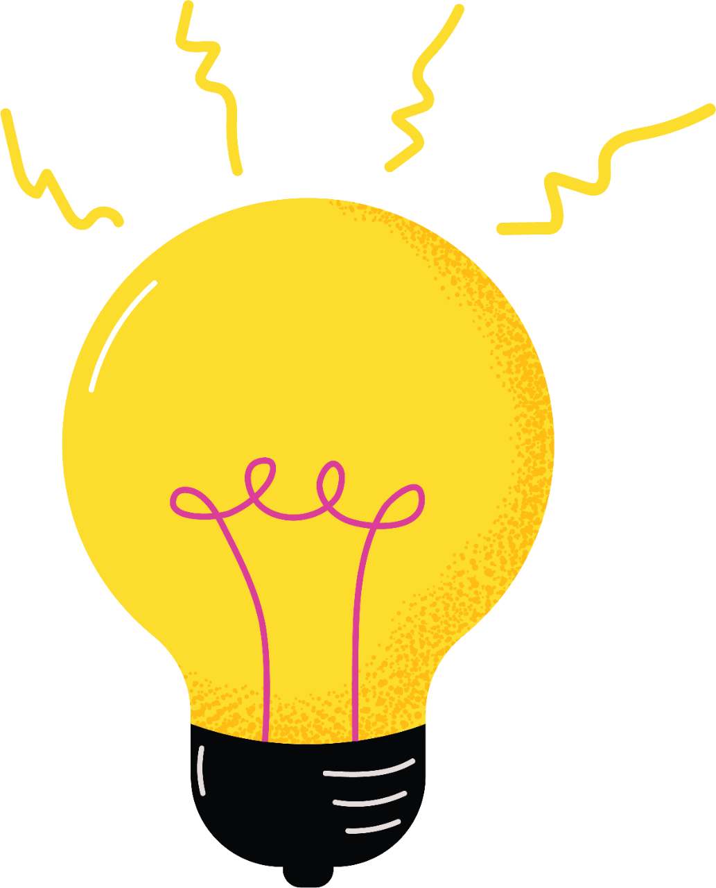 An illustration of a lightbulb.