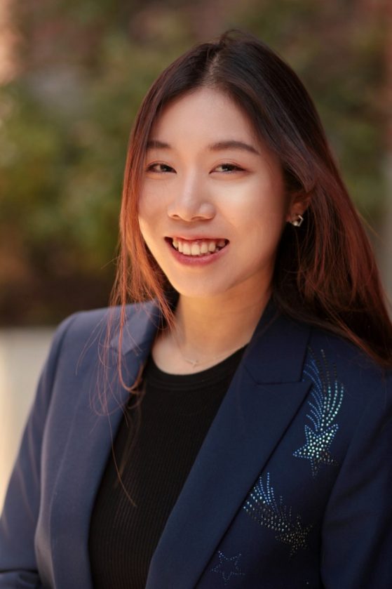 Photo of Tianyi in blue blazer