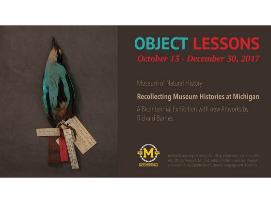 object lessons exhibit Oct 13 - Dec 30
