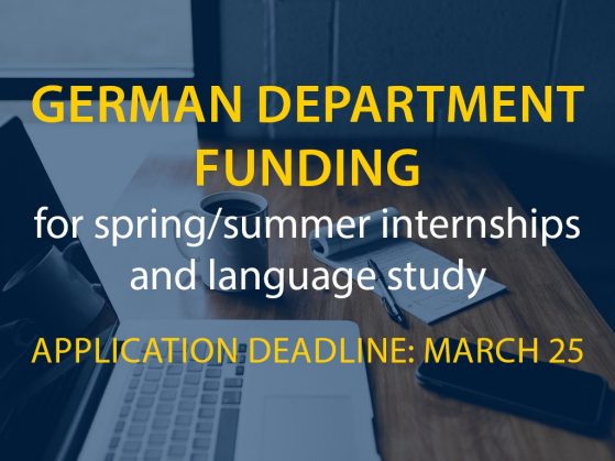 funding for internships and language study