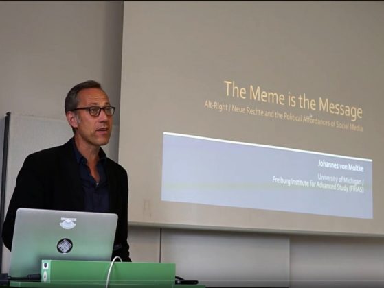 screenshot of Johannes von Moltke's lecture