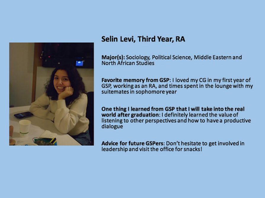 GSP Student  Slideshow
