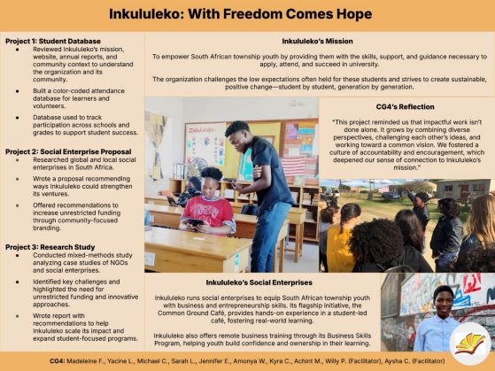 Poster 4: Inkululeko - With Freedom Comes Hope