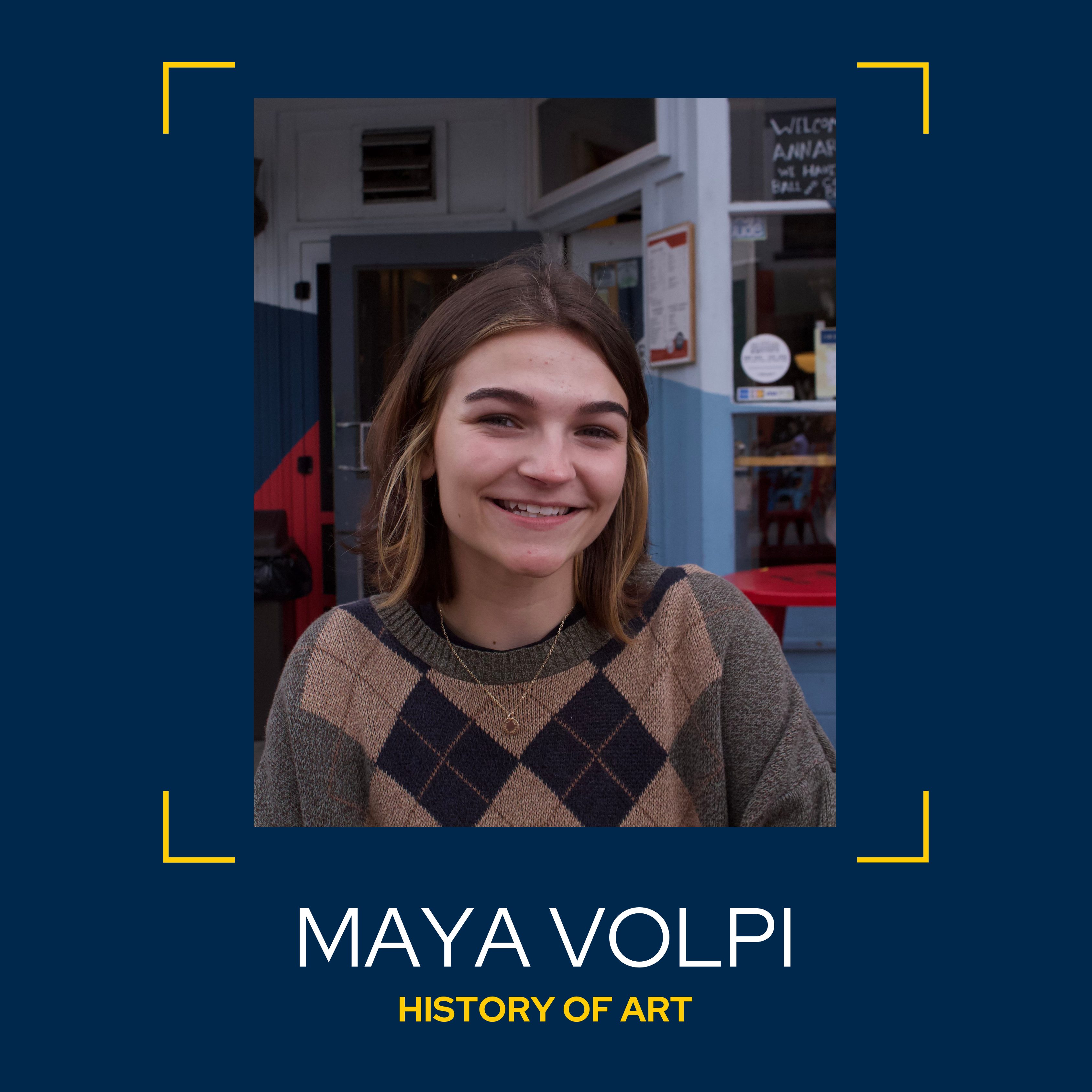 Maya Volpi - History of Art