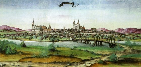 Unknown view of Wittenberg. 