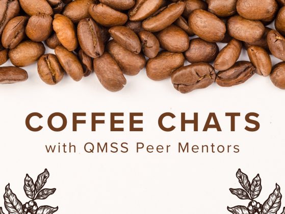 F25 QMSS Peer Mentor Coffee Chats_Newsletter Image - 1
