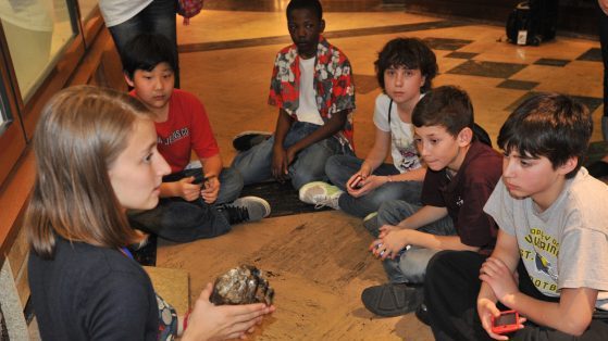 Giving Back to the Museum; H.S. Students Share Research