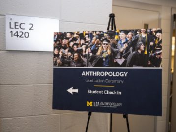 University of Michigan Department of Anthropology Graduation Ceremony 2026. Photos by Michigan Photography.