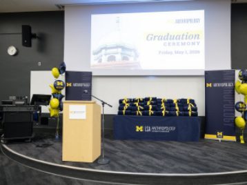 University of Michigan Department of Anthropology Graduation Ceremony 2026. Photos by Michigan Photography.